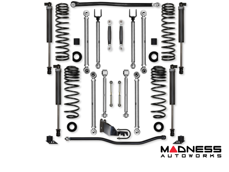 Jeep Wrangler JL Lift Kit - Rock Krawler - 3.5in X Factor Pro (No Limits) - Stage 1 - Diesel - 2020+ Jeep Wrangler JL Lift Kit - Rock Krawler - 3.5in X Factor Pro (No Limits) - Stage 1 - Diesel - 2020+